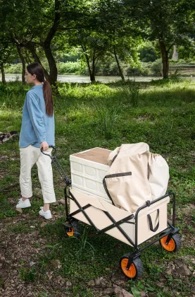 Micro Collapsible Camping Garden Cart