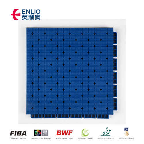 Enlio SES Fiba 3x3 al aire libre Sports Tile Basketball Court Pisos