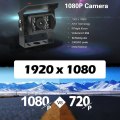 Инфракрасная автомобильная камера Night Vision 1080p Black Box HD Камеры камеры камеры RV для транспортных средств для транспортных средств