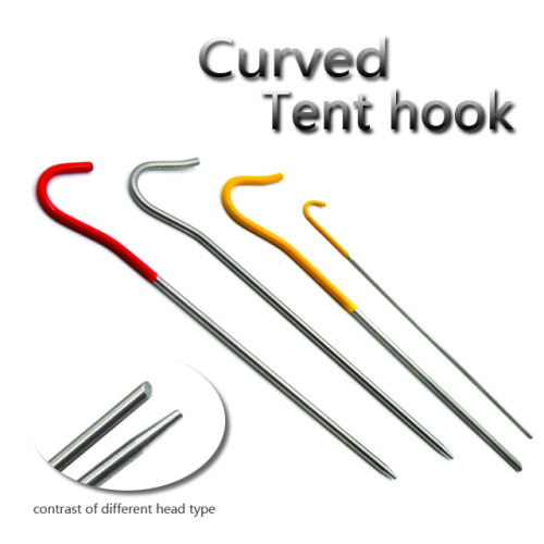 Alta resistência e ultralight camping titanium tent peg