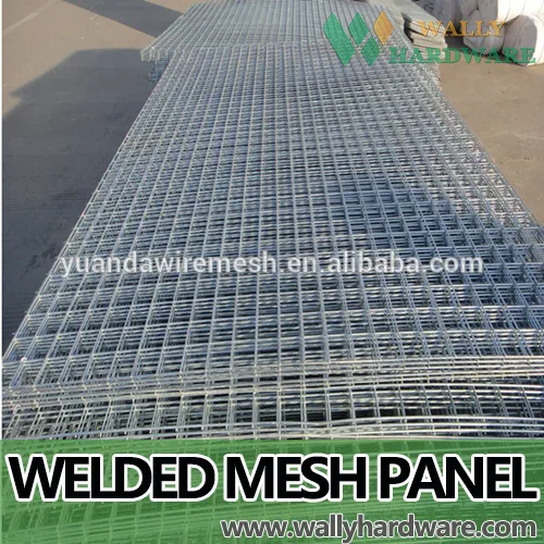 2x2 galvanized welded wire mesh panel