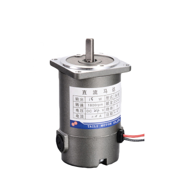 60mm DC Electric Gear Motor 12V-220V 6W-40W Permanent Magnet Brushed