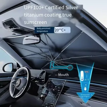 Baseus Foldable Double Layer Car Windshield Sunshade Umbrella