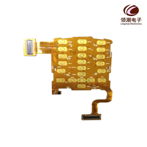 Dual-Line Flex PCB for Phone Buttons