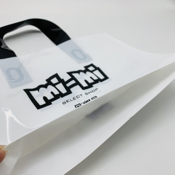 Bolsa de plástico biodegradable con bolsa de compras personalizada