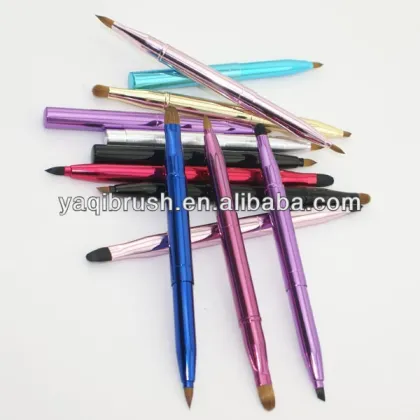 Retractable eye brush, retractable eyebrow brush, eyebrow brush retactable