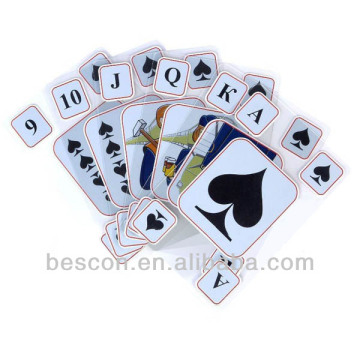 high quality PVC transparent playing cards