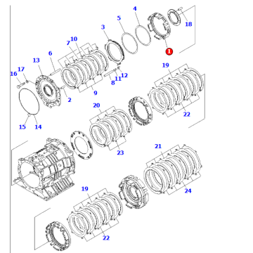 HD785-7 561-15-71171 HOUSING