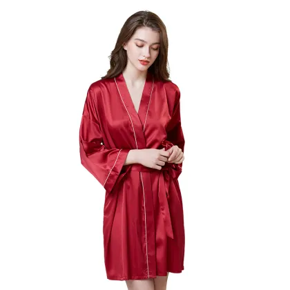Wholesale Silky Satin Pajamas and Robes for Women