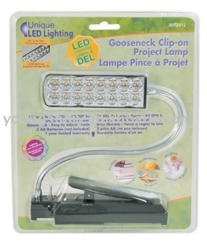 16LED Gooseneck clip-on Project Lamp