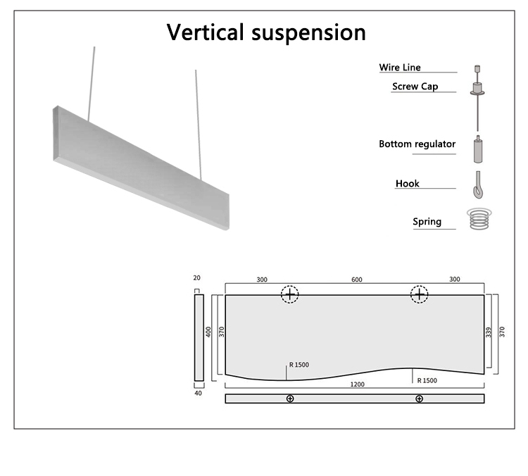 acoustic ceiling baffle