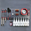 4Ft Wall Mount Metal Tools Pegboard Storage Organizer