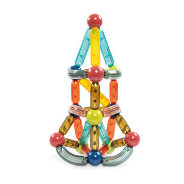 Flytec DIY Block Magnet Building Blocks: A Magnetic Sticks Toy Set for Children's Intelligent Learning and Creativity