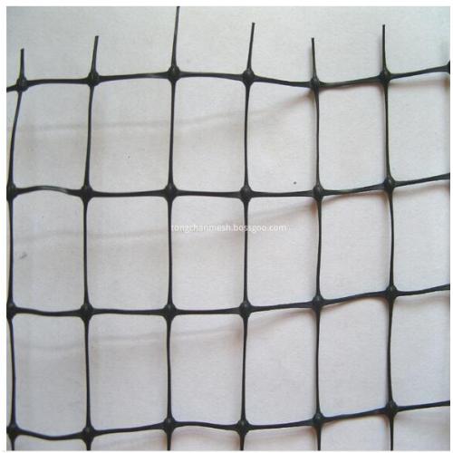 Stretched Square Mesh Plastic Deer Fence