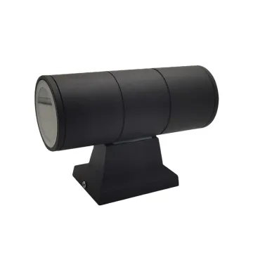 Modern Aluminum GU10/E27/GU5.3 Up and Down Wall Light for Indoor/Outdoor Landscape Garden