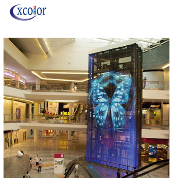 High Quality P7.81 Full Color Transparent LED Screen
