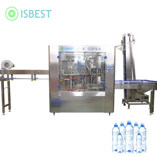 3000BPH Automatic Mineral Water Bottling Plant Filling Machine