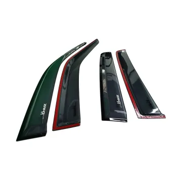 ISUZU D-Max 2021 Custom Door Window Visor Rain Guard Sun Visor