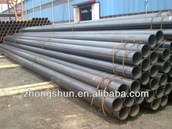 ERW steel pipe EN10219 S235JRH used for fulid transmission -2