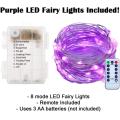 LED Fairy String Lichter Kerzenhalter