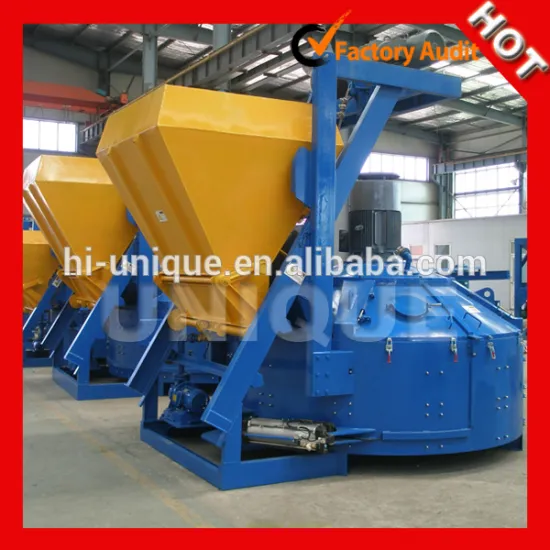 JN750 Pan Type Concrete Mixer