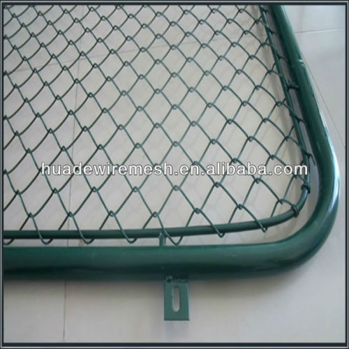 plastic coated playground wire fence