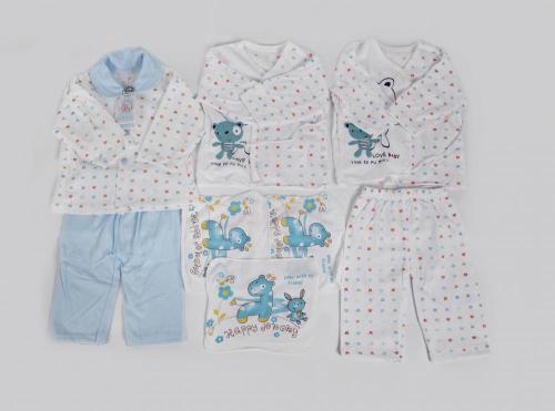 8個の新生児の豪華な服ギフトセット（100％コットン）