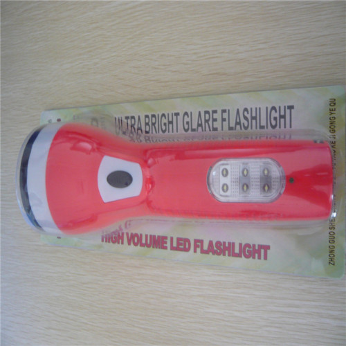 9 + 6 LED recarregável Camping lanterna luz