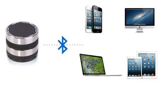 self-powered portable metal bluetooth speaker