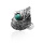 Женская мода Серебро Циркон Синтетическое бирюзовое кольцо
