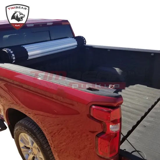Waterproof Roll Up Tonneau Cover for Chevrolet Silverado - High Quality Aluminium Retractable