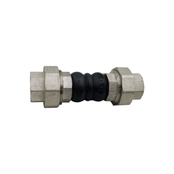 Factory Direct EPDM Casting Screw Threaded Coupling Union Type Rubber Flexible Expansion Joint Sale
