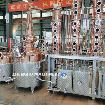 ZJD1000L Vodka Distillation Equipment - Vodka Making Machine