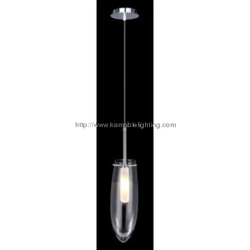 Modern lighting clear glass shade pendants