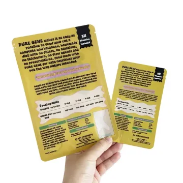 الحقيبة PE المطبوعة للطعام