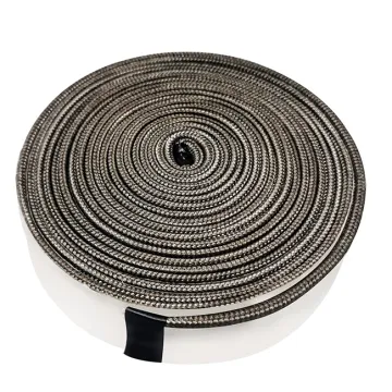 150 Inch BBQ Fibreglass Seal for Kamado Joe Classic - High Temp Wire Mesh Gasket Replacement