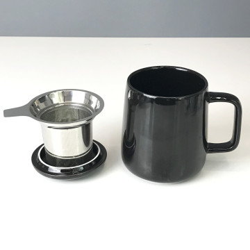 LEXI 600 ML Ceramic Infuser Mug - Customized Color and Logo