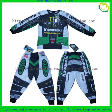 Motorcycle Jerseys and Pants with Dye Sublimation Printing
