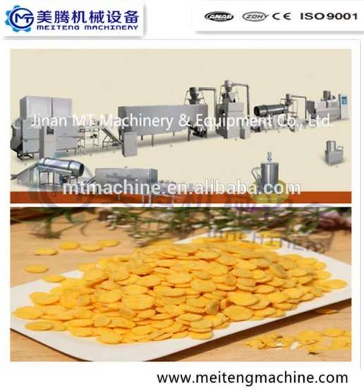 Crispy Corn Flour Puff Snack Extruder Machine