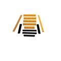 Accessoires d'escalator Step Cadre TJBK013