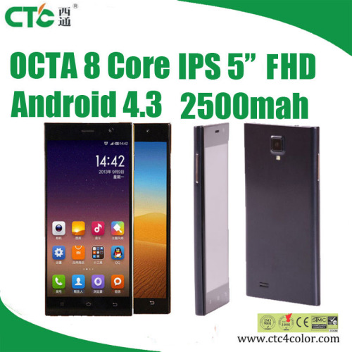 Dual Core Android 4.3 5" IPS FHD ROM 4G RAM512 Mi3 M3 Android 3G Cellphone