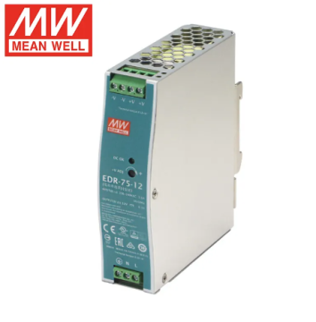 Meanwell EDR-75-24 24V 3.2A Switching Power Supply for Industrial Automation