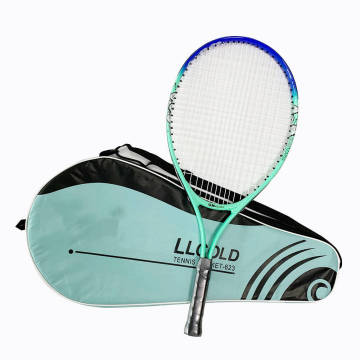 23 Inch Aluminum Alloy Youth Tennis Racket with Nylon Net for Children's Training