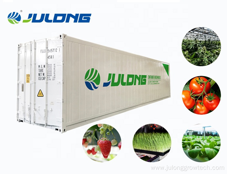 hydroponic system Shipping container farm