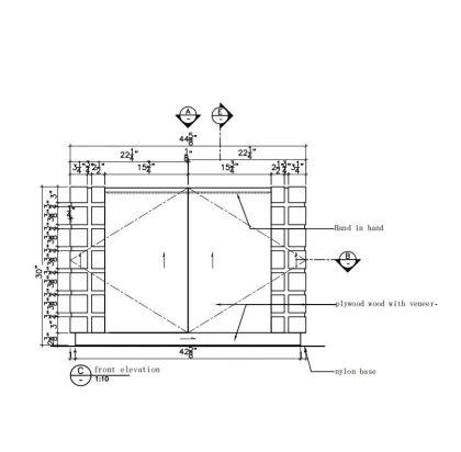 Modern Outdoor TV Rack Cabinet - Garden TV Stand