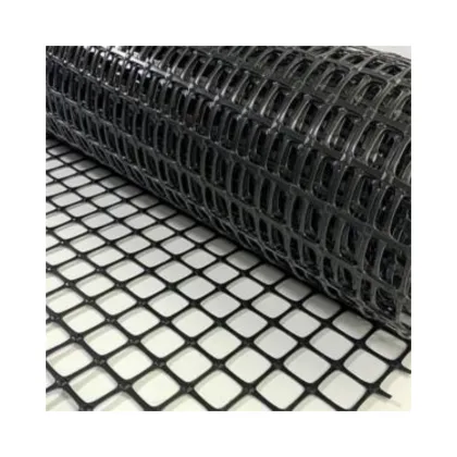 PP Material Biaxial Plastic Geogrids Road Reinforcement