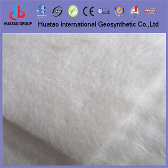 Nonwoven geotextile fabric