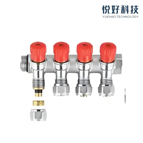 Collettore in ottone resistente alla corrosione da 16 bar, nessuna perdita