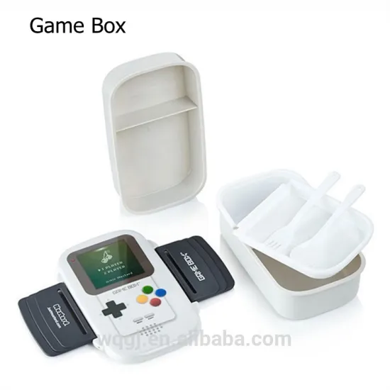 Multifunction Rock/Camera/Game Double Lunch Box Microwave Lunch Box