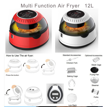 Air fryer custom oil free deep fryer food